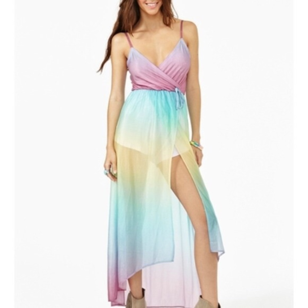 UNIF Rainbow Ombré Dress- FESTIVAL DRESS!